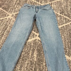 Abercrombie & Fitch Light Blue Straight Leg Jeans